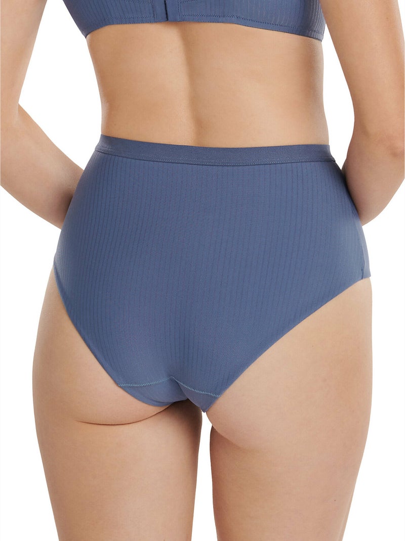 Culotte taille haute Laura Bleu - Kiabi