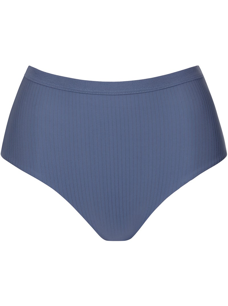 Culotte taille haute Laura Bleu - Kiabi