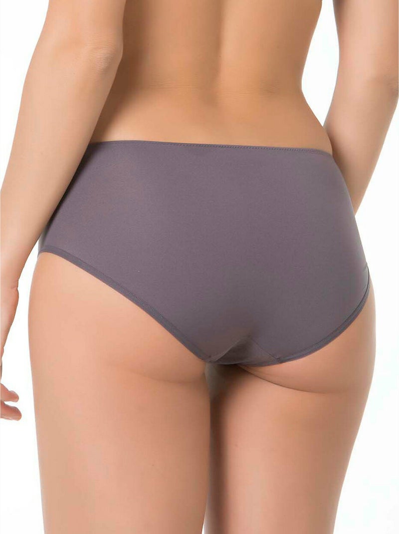 Culotte taille haute Lorena Beige - Kiabi