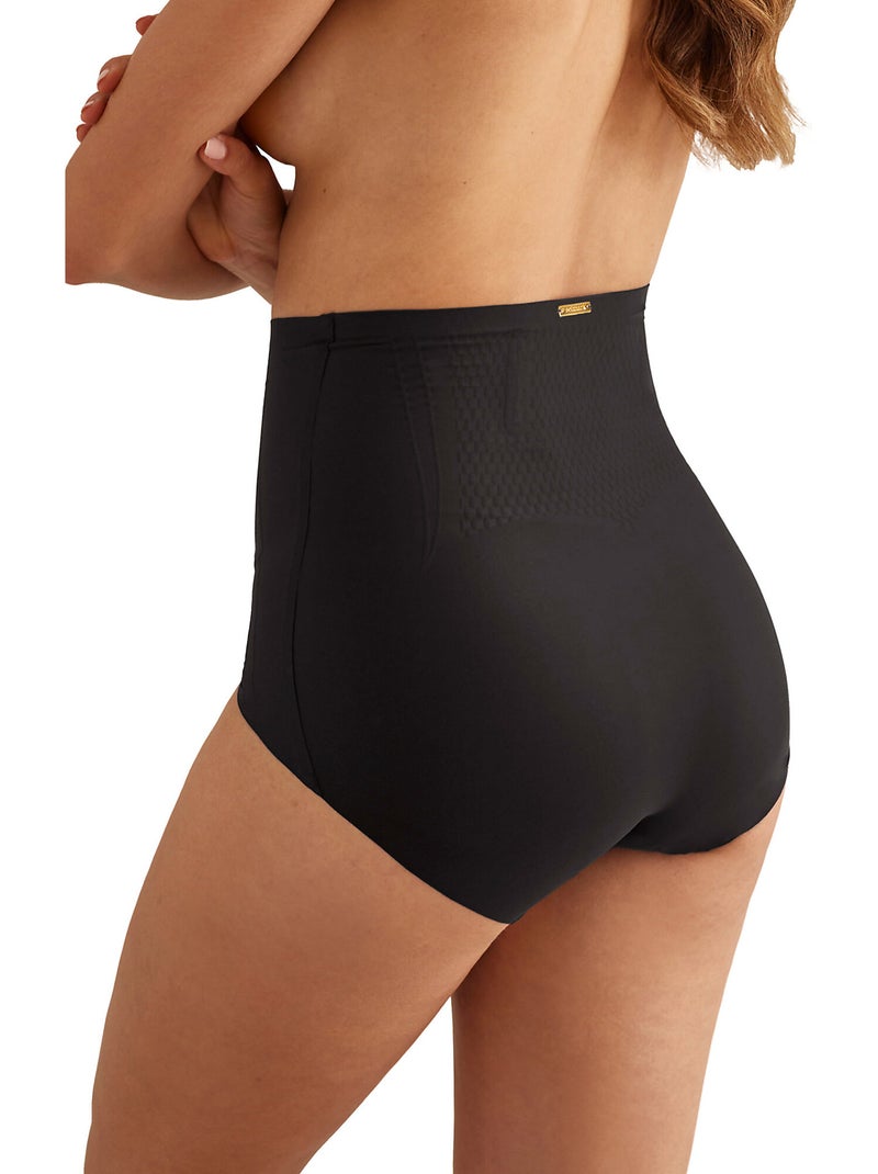 Culotte taille haute maintien modelante gainante essentials Noir - Kiabi
