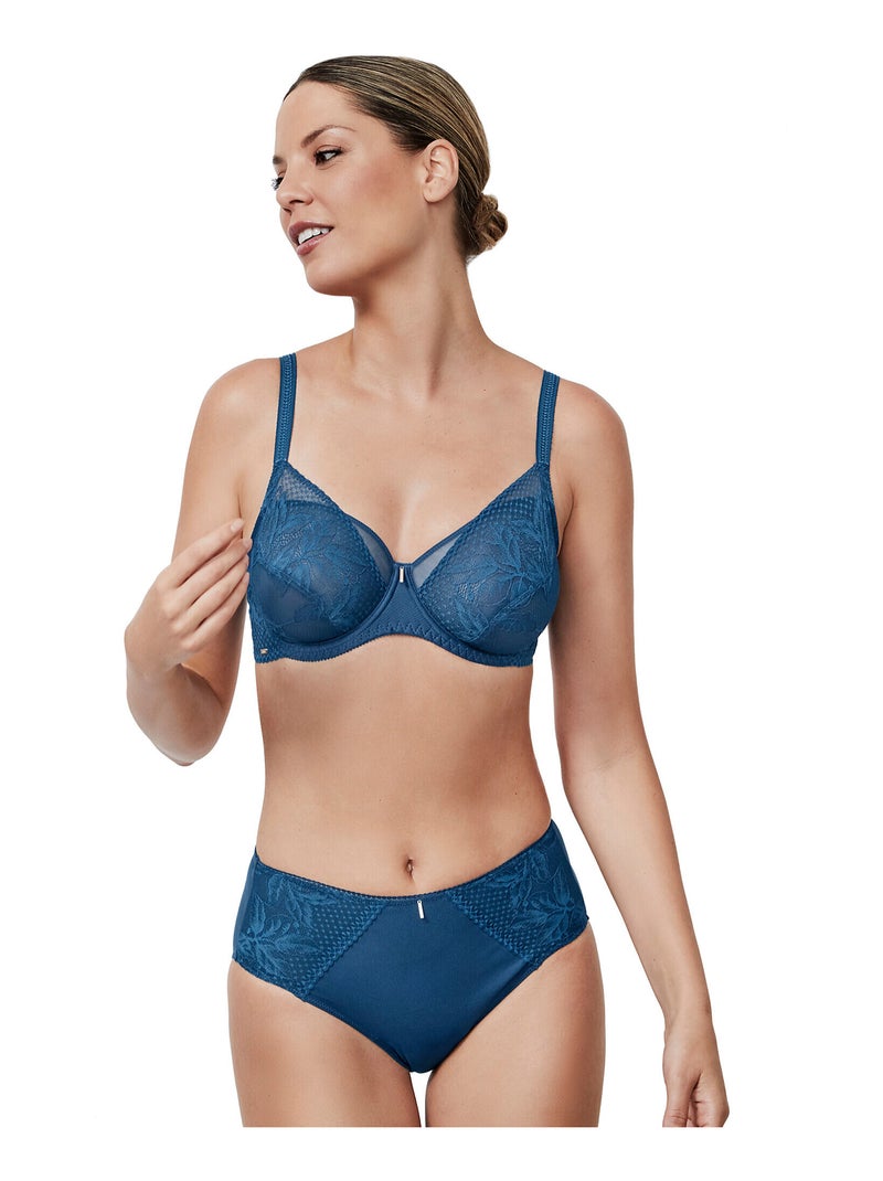 Culotte taille haute MALITZIA Bleu - Kiabi