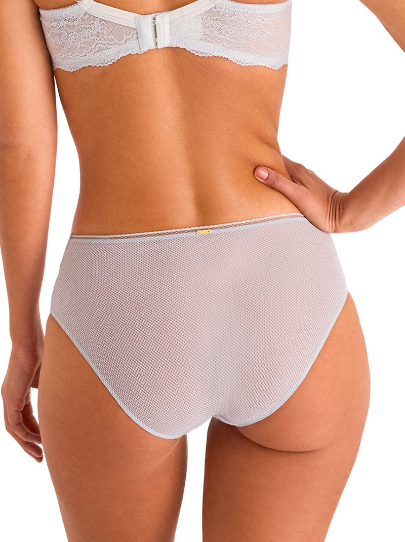 Culotte taille haute MANUELA Gris - Kiabi