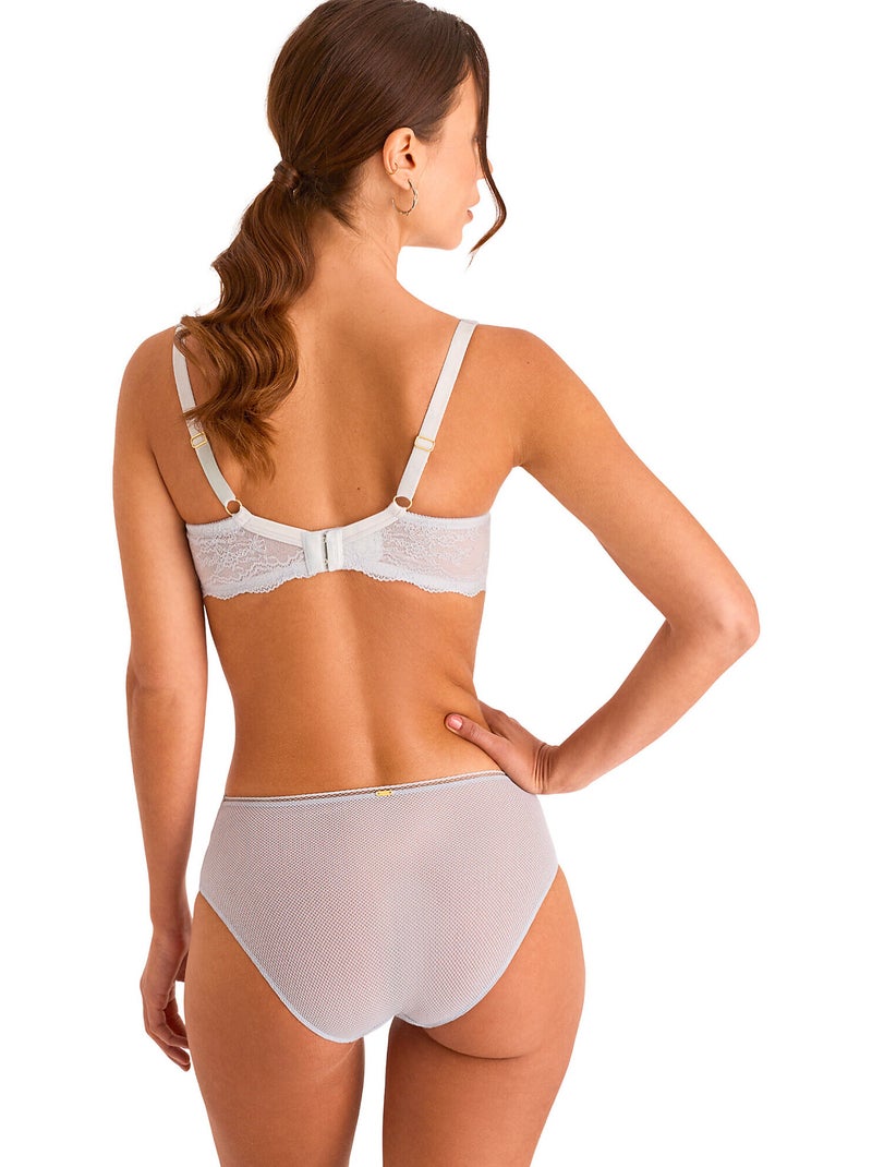 Culotte taille haute MANUELA Gris - Kiabi