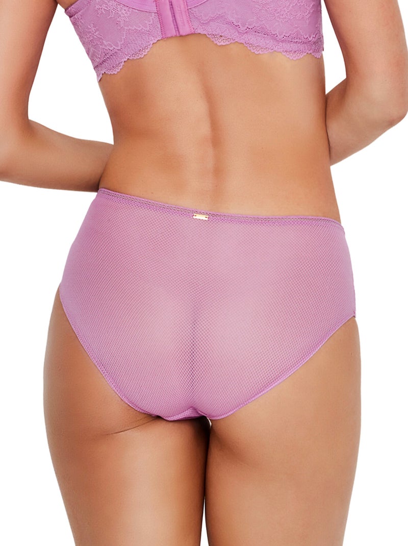 Culotte taille haute MANUELA Violet - Kiabi