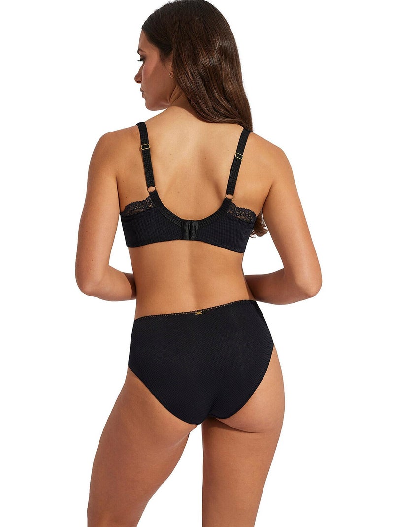 Culotte taille haute Matilda Noir - Kiabi