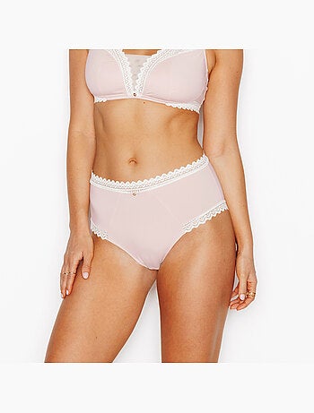 Culotte taille haute microfibre Douce - RougeGorge Lingerie