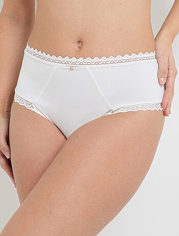 Culotte taille haute microfibre Douce - RougeGorge Lingerie