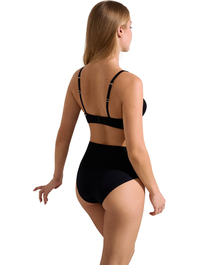 Culotte taille haute Naomi Noir - Kiabi