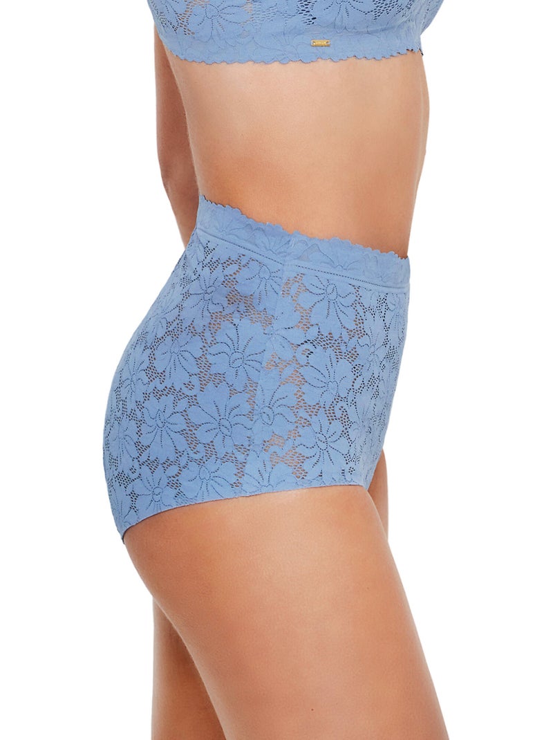 Culotte taille haute ONE AND LACE Bleu - Kiabi
