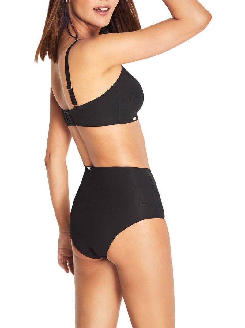 Culotte taille haute One Noir - Kiabi