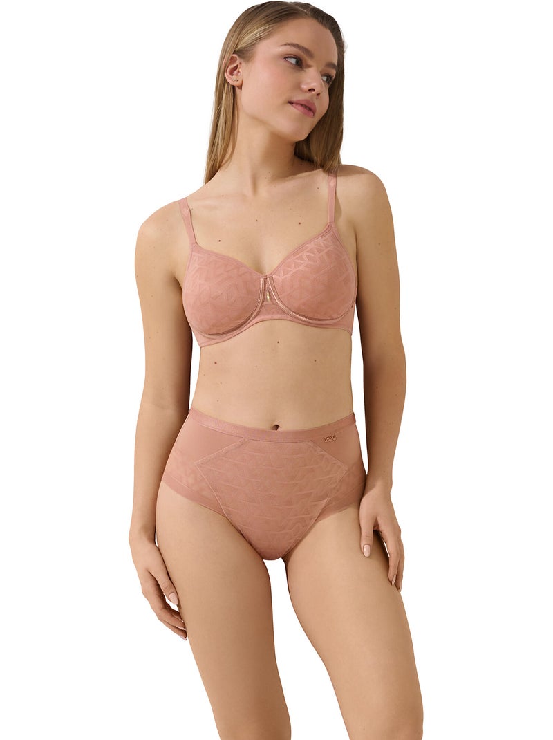 Culotte taille haute Opal Beige - Kiabi