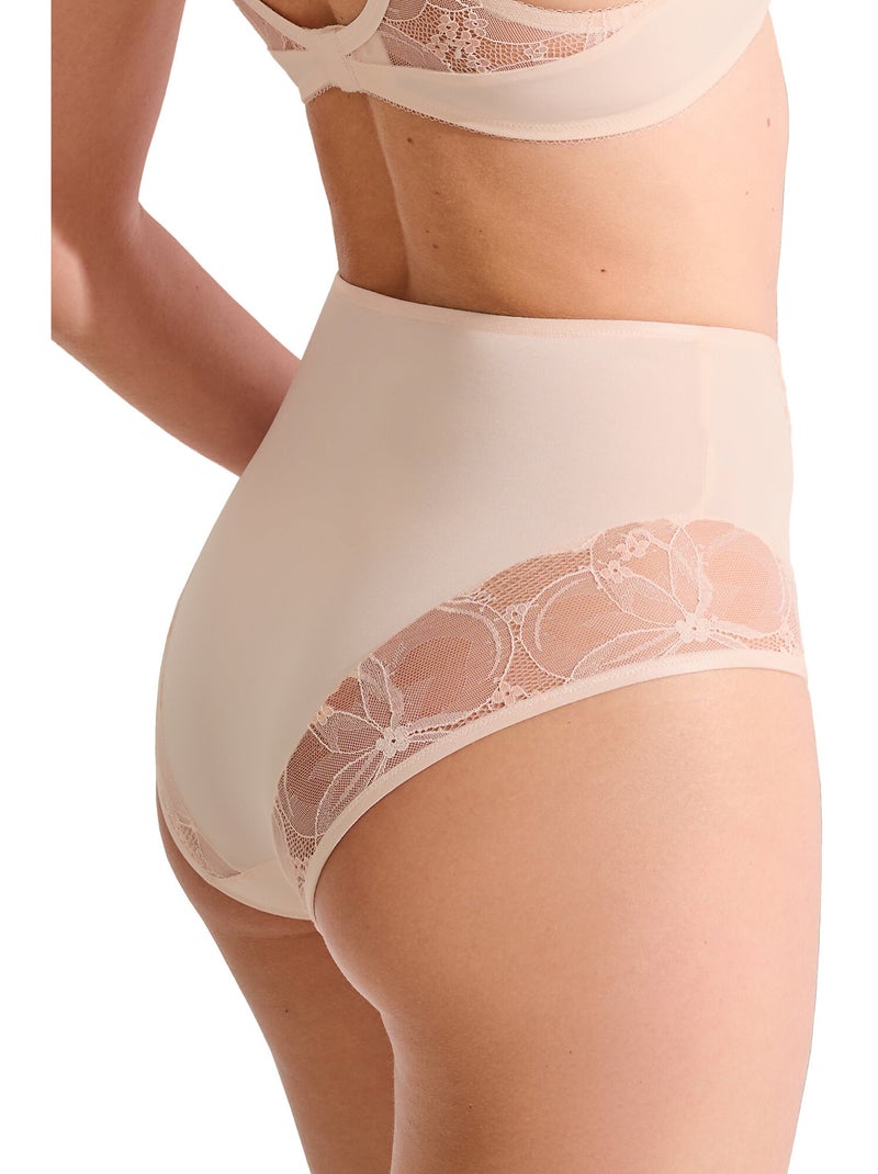 Culotte taille haute PATRICIA Beige - Kiabi
