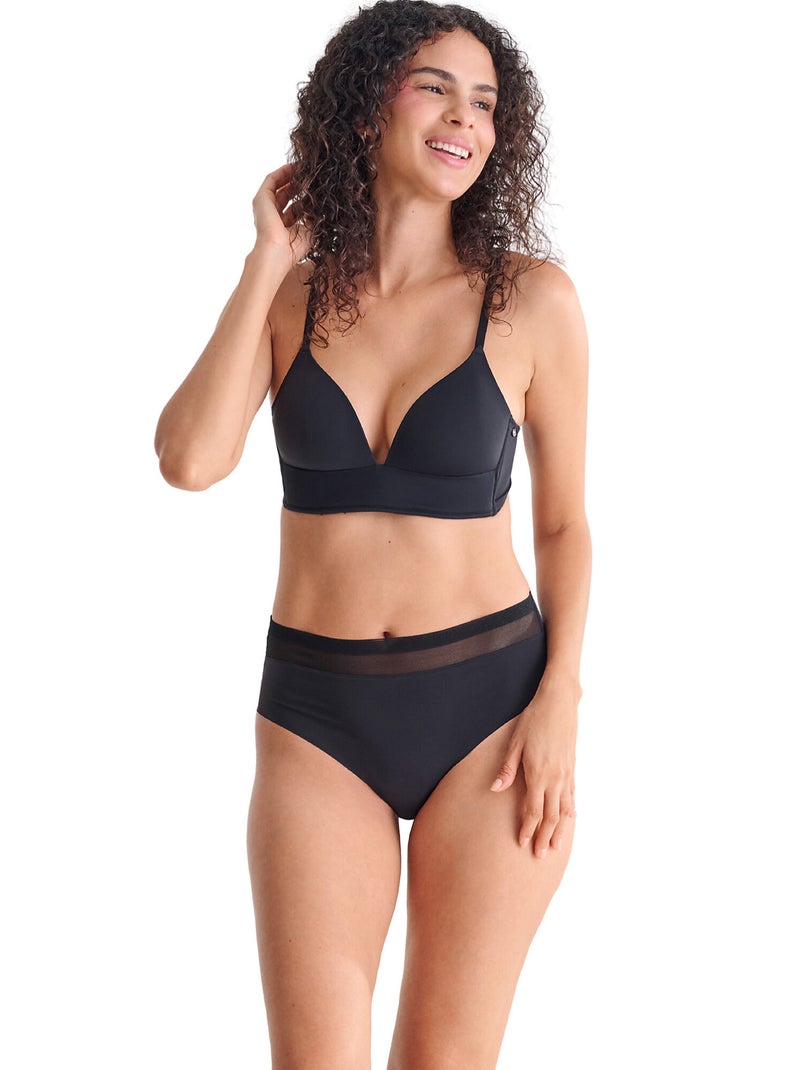 Culotte taille haute SIA Noir - Kiabi