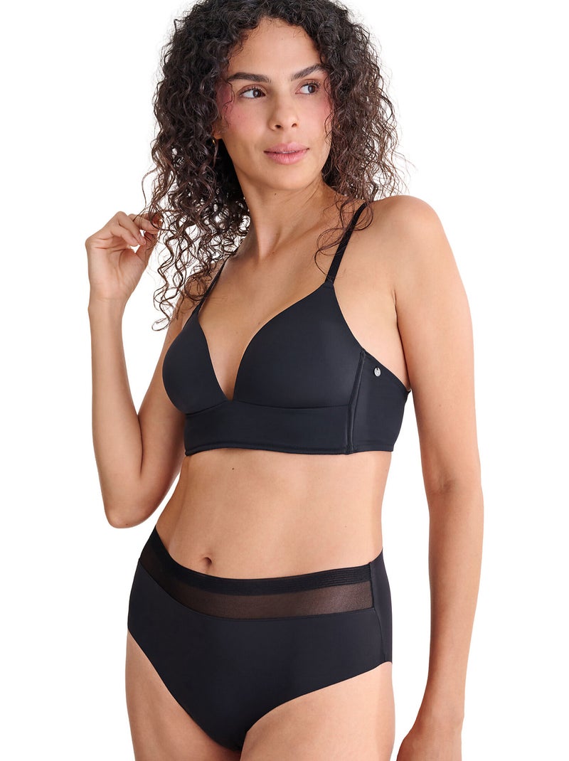Culotte taille haute SIA Noir - Kiabi