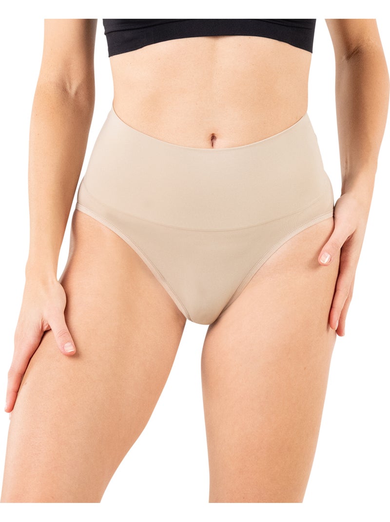 Culotte taille haute Smoothers Beige - Kiabi