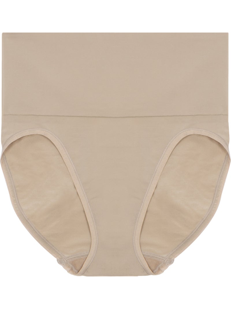 Culotte taille haute Smoothers Beige - Kiabi