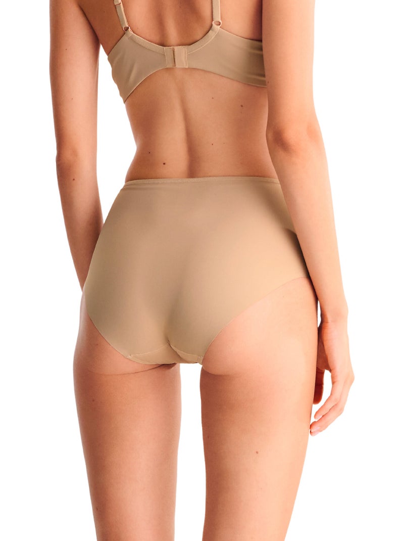 Culotte taille haute SOPHIA Beige - Kiabi