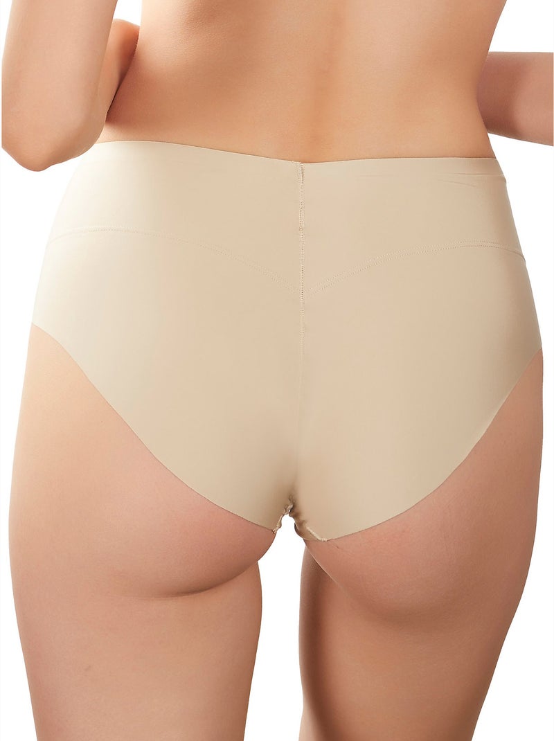 Culotte taille haute ultrainvisible Beige - Kiabi