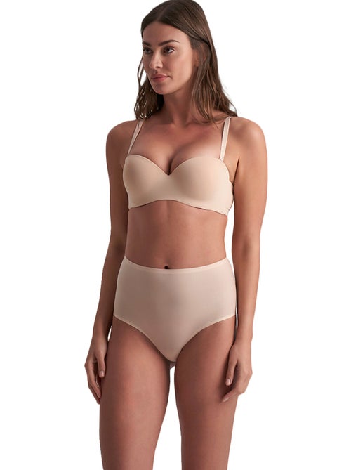 Culotte taille haute uni stretch - Kiabi Culotte taille haute uni stretch - Kiabi