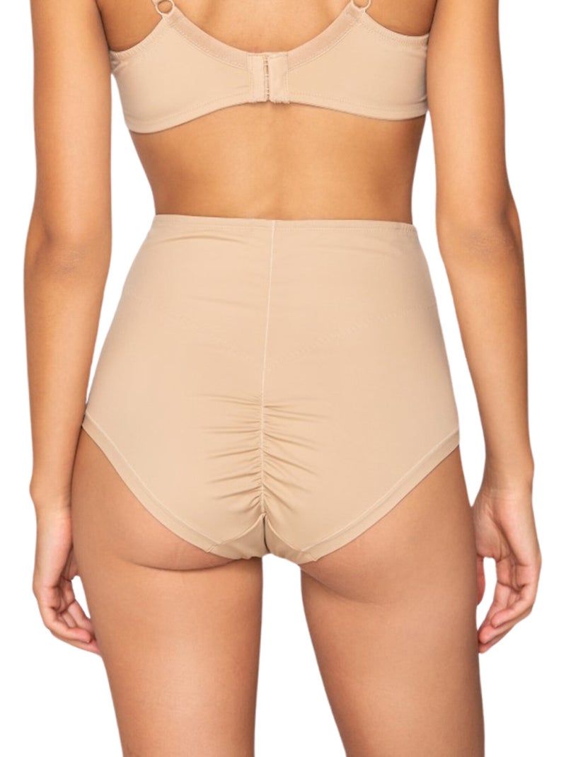 Culotte taille haute VENUS Beige - Kiabi