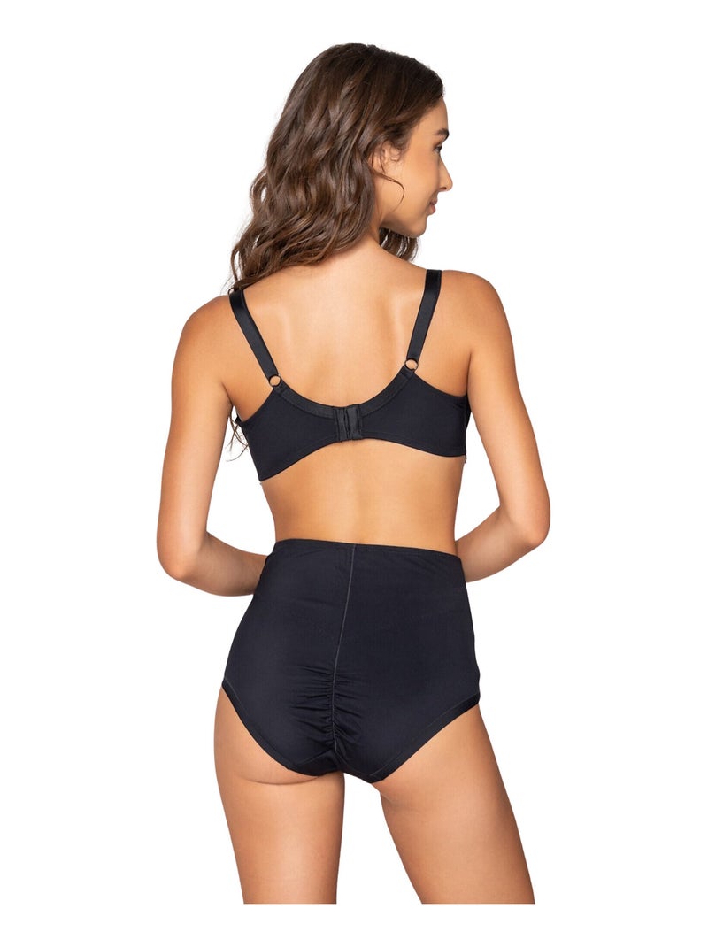 Culotte taille haute VENUS Noir - Kiabi