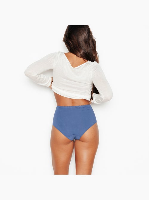 Culotte taille haute viscose bala - rougegorge lingerie - Kiabi