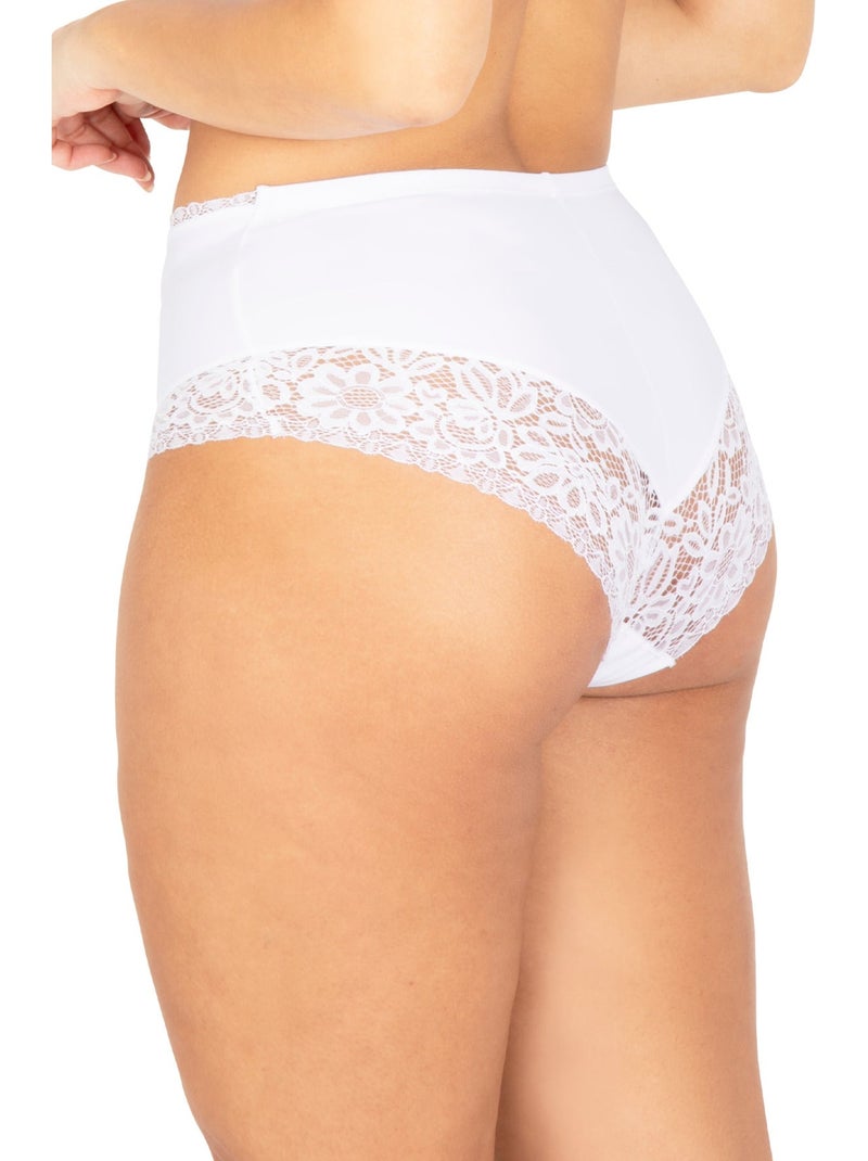 Culotte taille haute WELL ALLURE Blanc - Kiabi