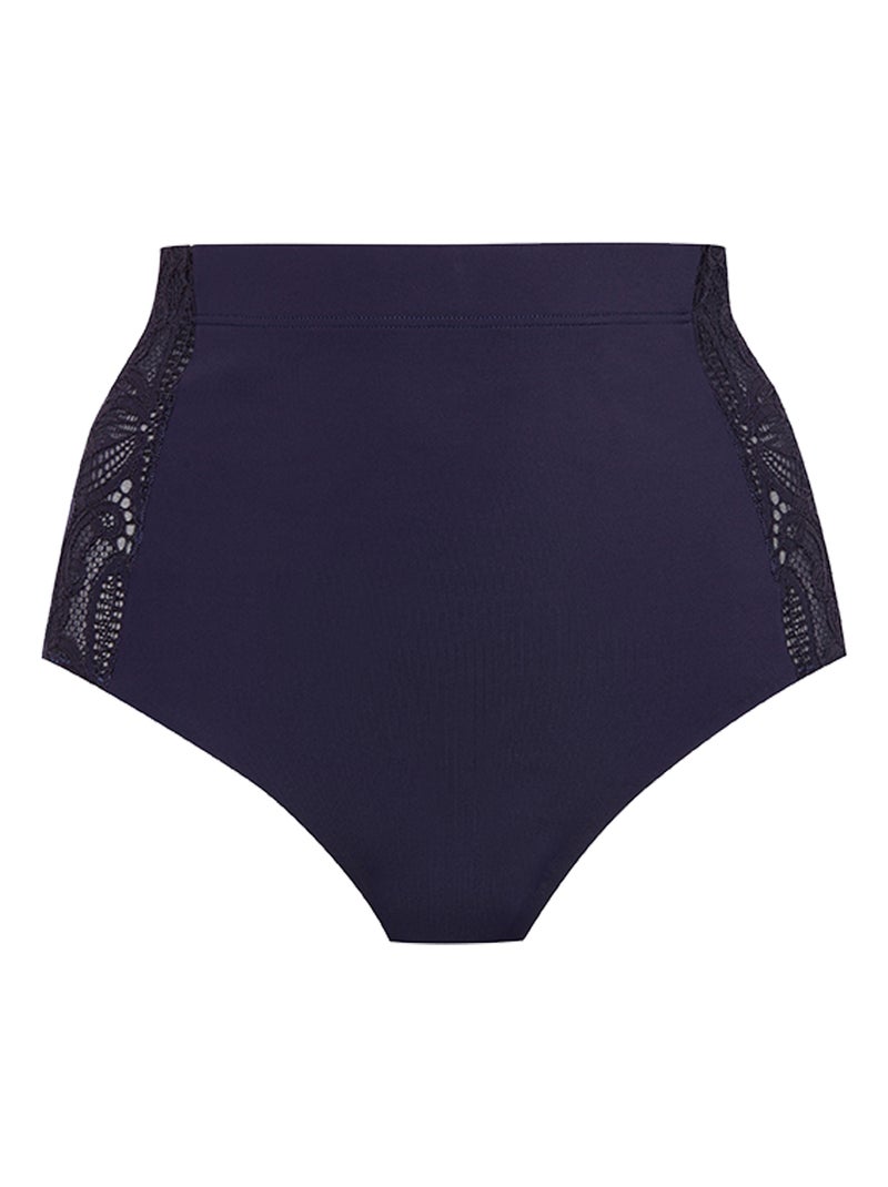 Culotte taille haute WELL ALLURE Bleu nuit - Kiabi