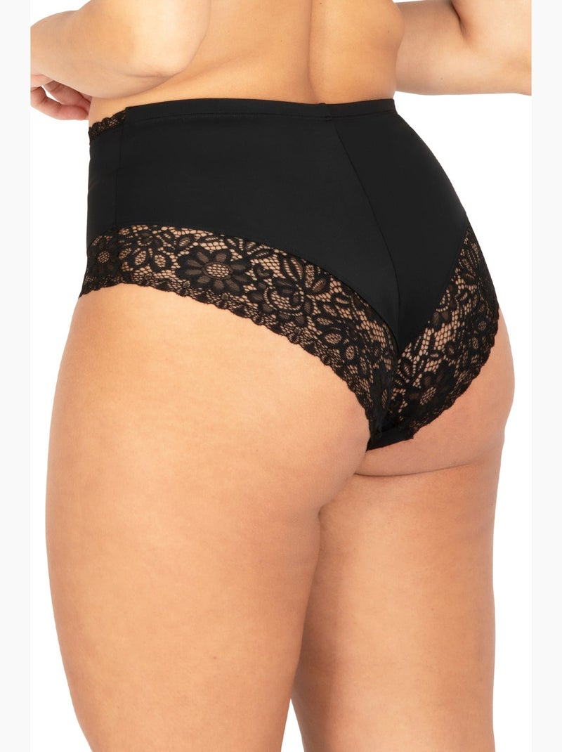 Culotte taille haute WELL ALLURE Noir - Kiabi