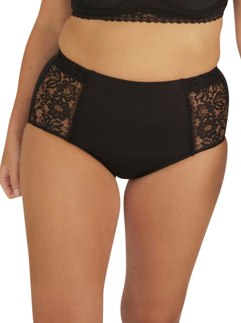 Culotte taille haute WELL ALLURE Well Noir Femme Kiabi