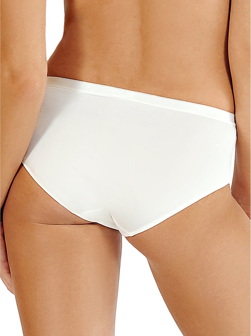 Culotte taille haute Zarah Blanc - Kiabi