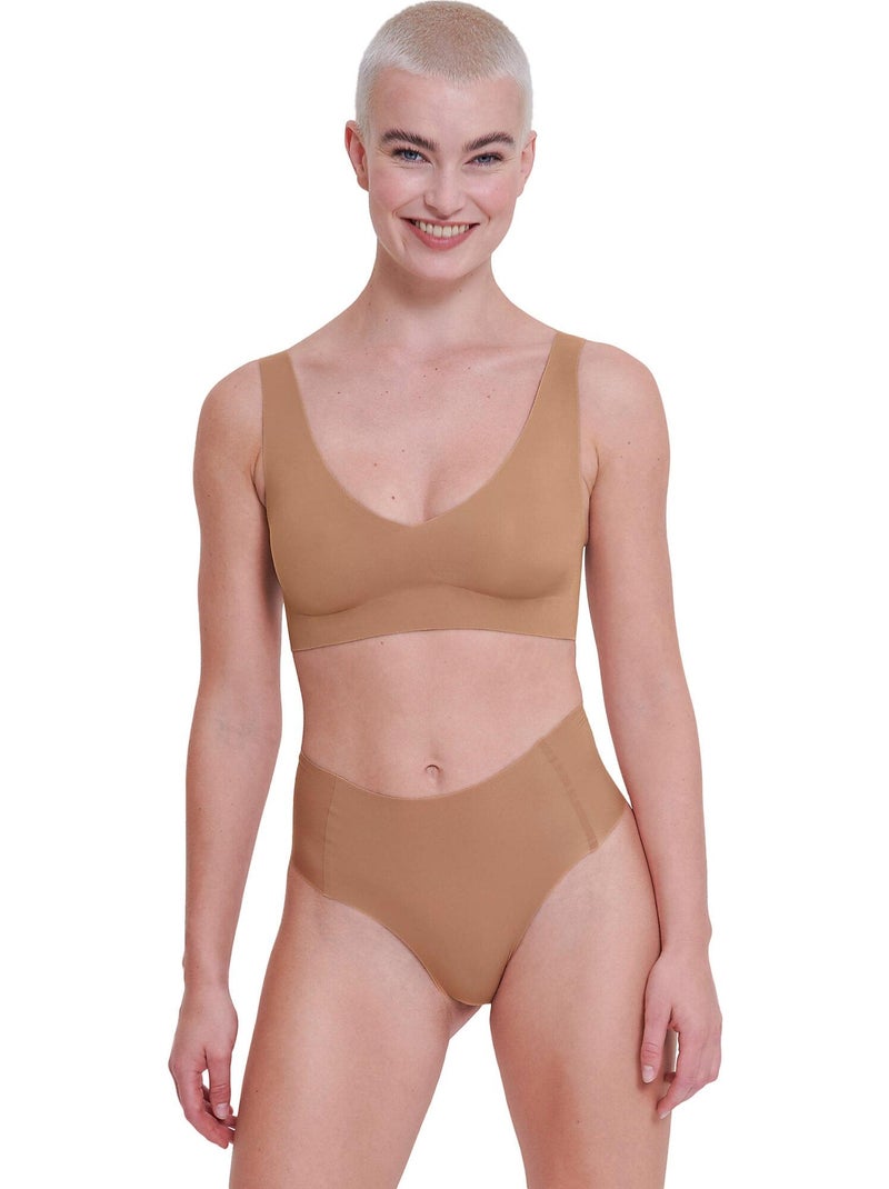 Culotte taille haute ZERO FEEL Beige - Kiabi