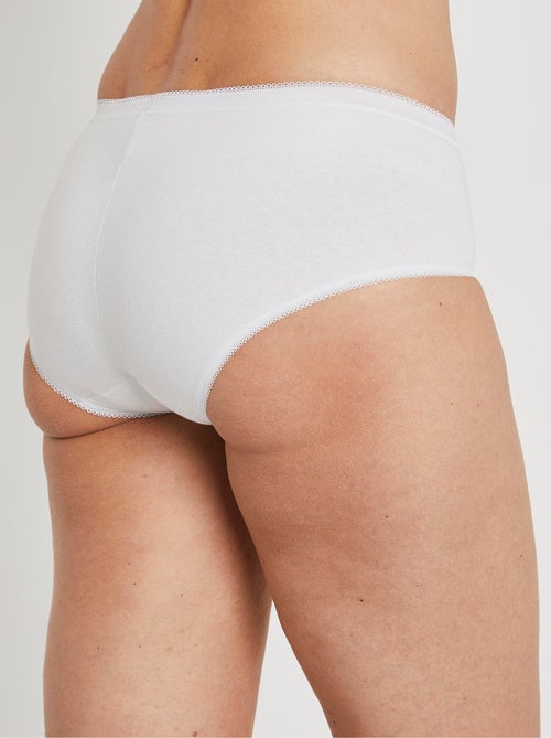 Culotte taille normale galbante - lot de 3 + 1 GRATUITE - Afibel - Kiabi