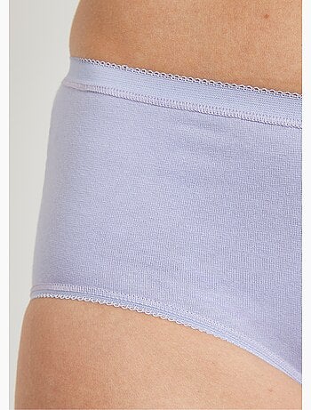 Culotte taille normale galbante coton - Afibel