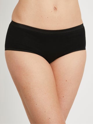 Culotte taille normale galbante coton