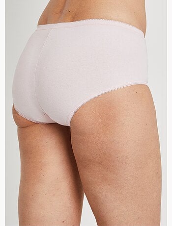 Culotte taille normale galbante coton