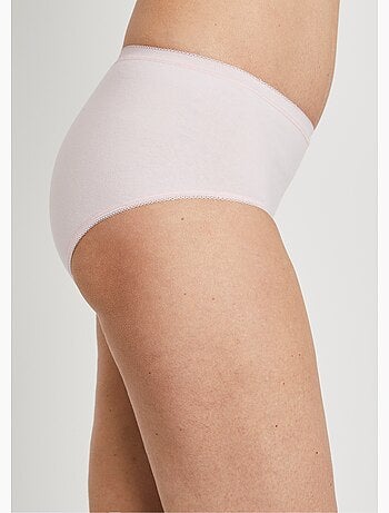 Culotte taille normale galbante coton