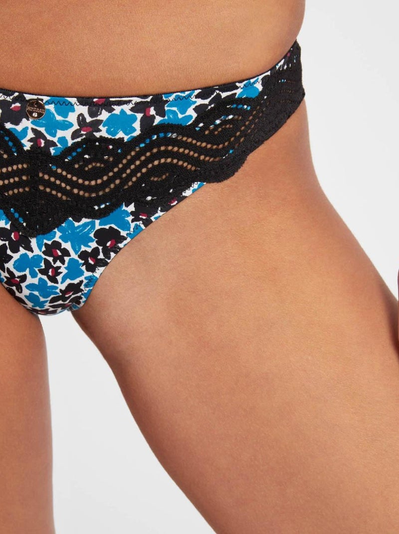 Culotte THAIS - Morgan Lingerie Noir - Kiabi