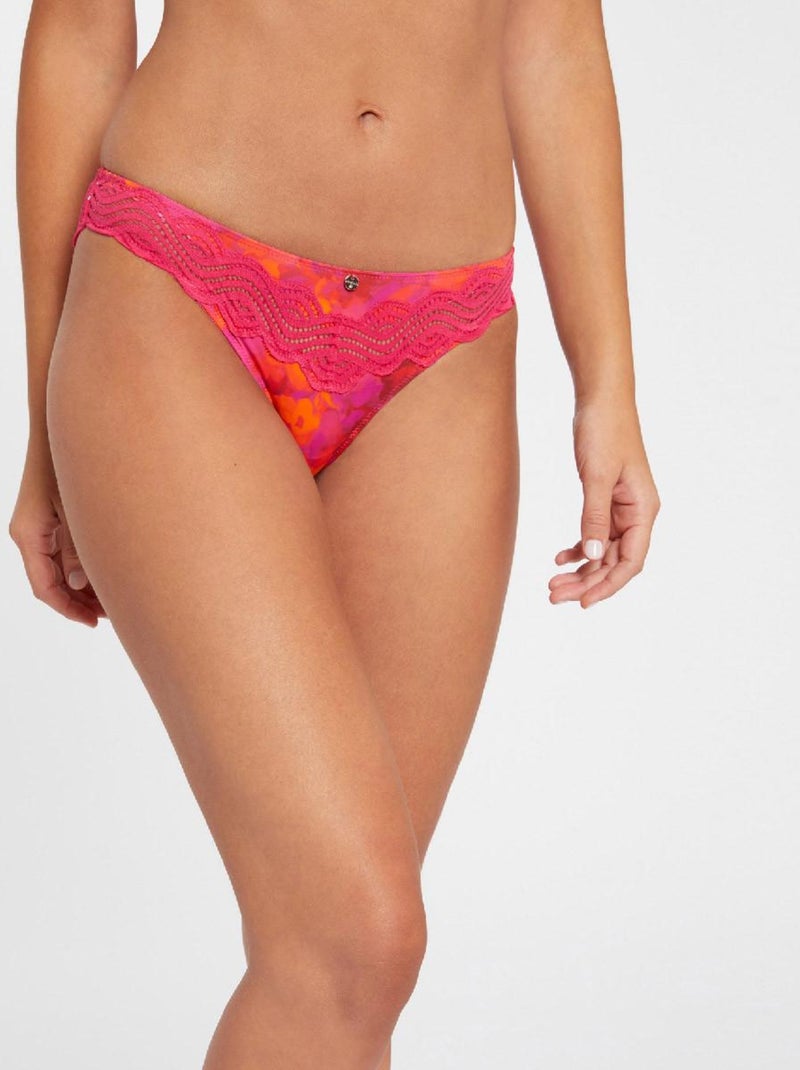 Culotte THAIS - Morgan Lingerie Rose - Kiabi