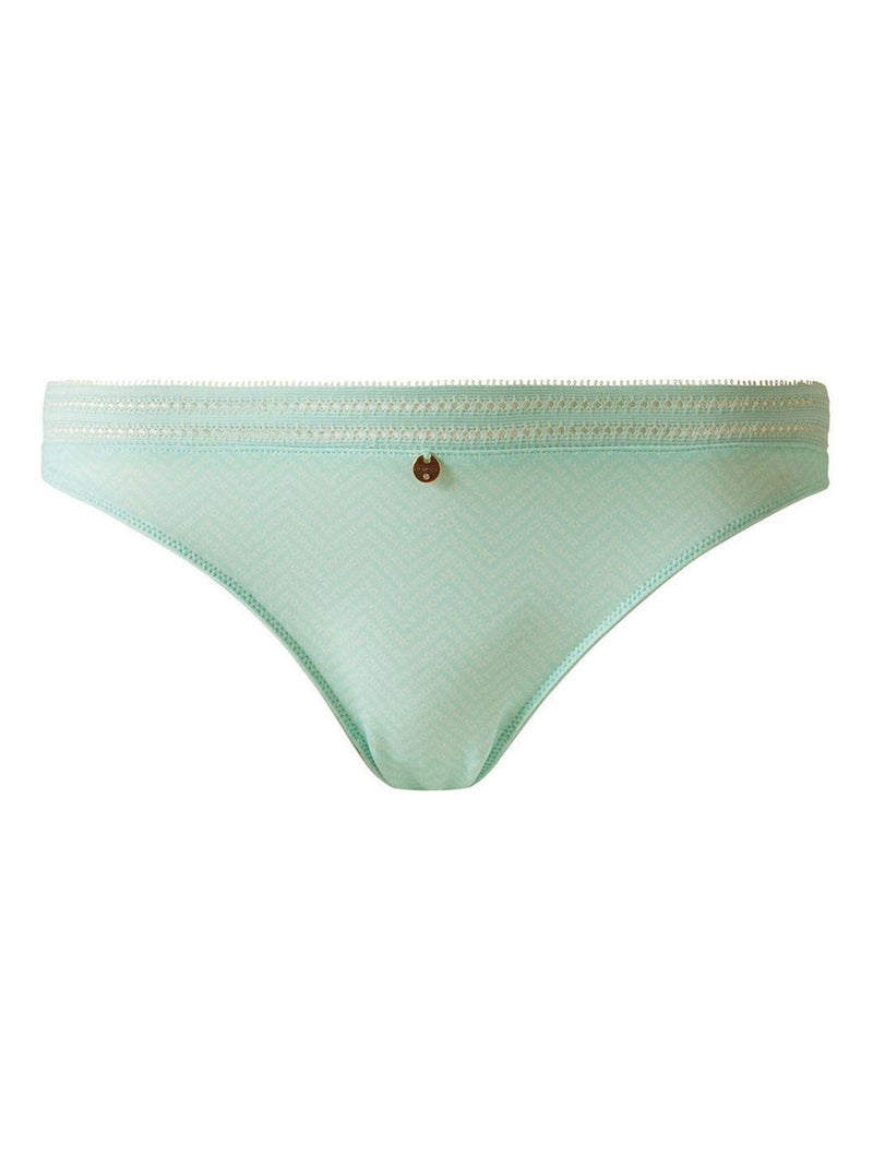 Culotte TINA - Morgan Lingerie Bleu - Kiabi