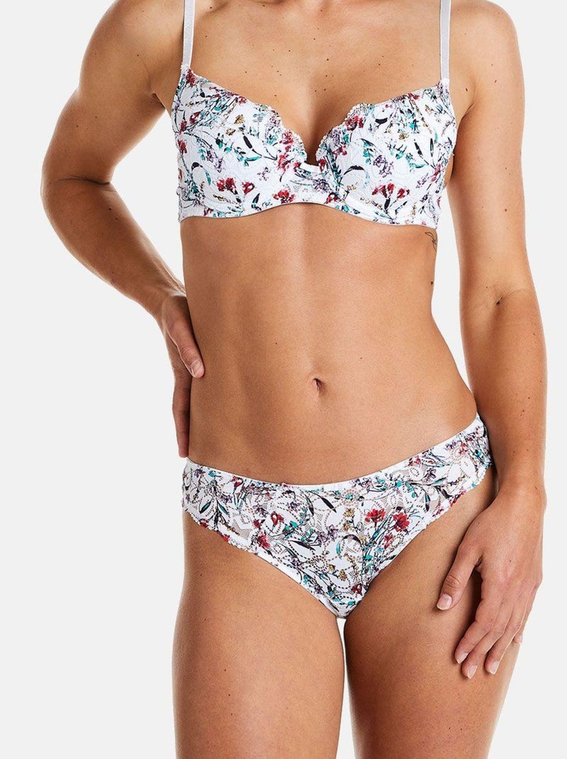 Culotte UNIVERS - Pomm'Poire Blanc - Kiabi