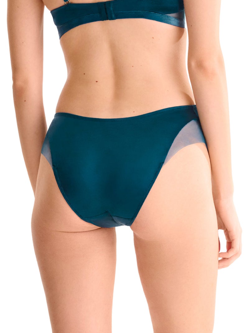 Culotte velvet luxe Vert - Kiabi
