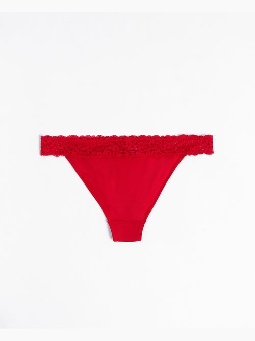 Culottes ADMAS à taille en dentelle avec emballage cadeau pour femmes - Kiabi Culottes ADMAS à taille en dentelle avec emballage cadeau pour femmes - Kiabi