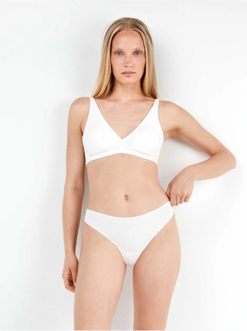 culottes brésiliennes en coton bio - Kiabi