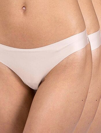 Culottes brésiliennes microfibre Lot de 3 Femme