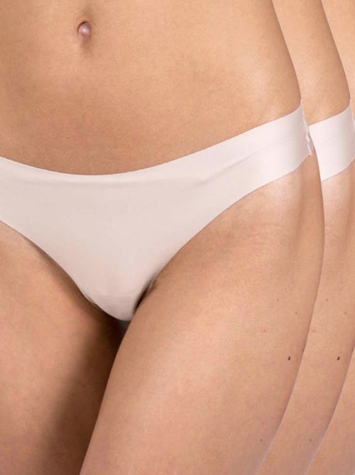 Culottes brésiliennes microfibre Lot de 3 Femme - Kiabi