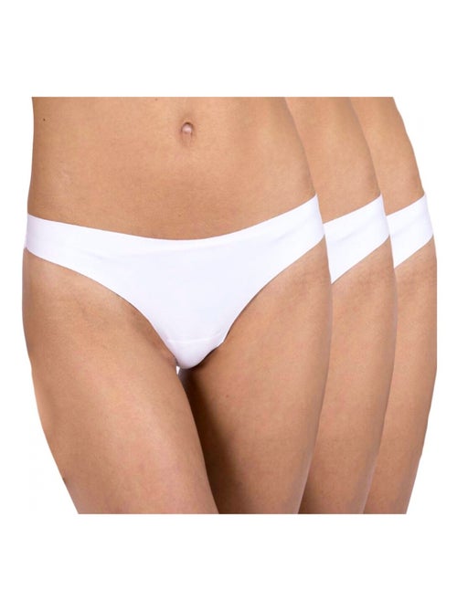 Culottes brésiliennes microfibre Lot de 3 Femme - Kiabi