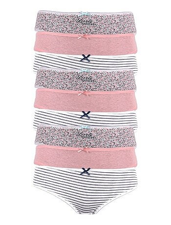 Culottes enfant fille lot de 9
