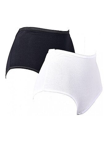 Culottes Femme Confort Maitien en Coton Qualité supérieure - Pack de 2