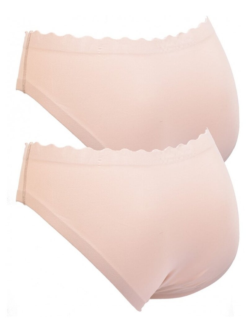 Culottes Femme DIM Confort Qualité supérieure - Pack de 2 Beige - Kiabi